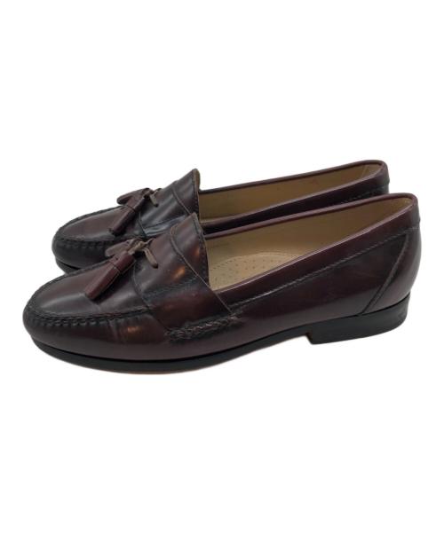 G.H.BASS（ジーエイチバス）G.H.BASS (ジーエイチバス) タッセルローファー ブラック サイズ:8 1/2Dの古着・服飾アイテム