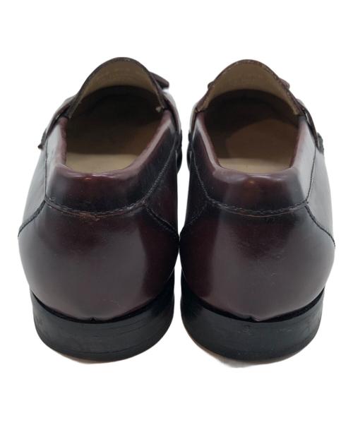 G.H.BASS（ジーエイチバス）G.H.BASS (ジーエイチバス) タッセルローファー ブラック サイズ:8 1/2Dの古着・服飾アイテム