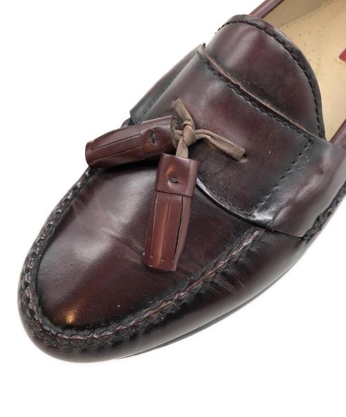 G.H.BASS（ジーエイチバス）G.H.BASS (ジーエイチバス) タッセルローファー ブラック サイズ:8 1/2Dの古着・服飾アイテム