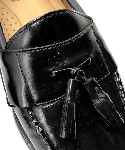 G.H.BASS（ジーエイチバス）G.H.BASS (ジーエイチバス) タッセルローファー ブラック サイズ:8 1/2の古着・服飾アイテム