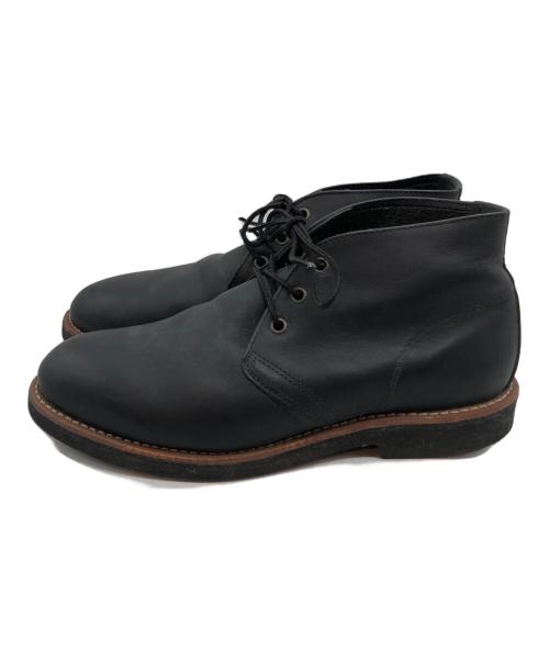 RED WING（レッドウィング）RED WING (レッドウィング) FOREMAN CHUKKA/レッドウィング フォアマンチャッカ ブラック サイズ:27の古着・服飾アイテム