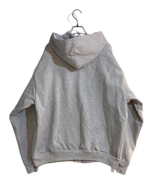 LOS ANGELES APPAREL（ロサンゼルスアパレル）LOS ANGELES APPAREL (ロサンゼルスアパレル) ジップパーカー グレー サイズ:XLの古着・服飾アイテム