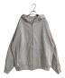 LOS ANGELES APPAREL（ロサンゼルスアパレル）の古着「ジップパーカー」｜グレー