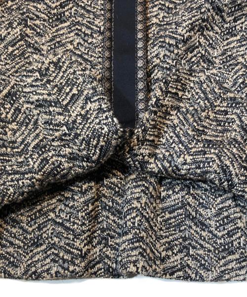 ETRO（エトロ）ETRO (エトロ) ノーカラーツイードジャケット ベージュ サイズ:42の古着・服飾アイテム