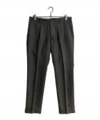 giab's ARCHIVIOジャブス アルキヴィオ）の古着「マサッチョシャカウール ストレッチ 1プリーツ パンツ」｜グレー
