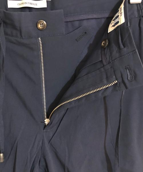 giab's ARCHIVIO（ジャブス アルキヴィオ）giab's ARCHIVIO (ジャブス アルキヴィオ) マサッチョタイプAスラックス ネイビー サイズ:48の古着・服飾アイテム