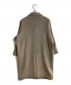 JOURNAL STANDARDジャーナルスタンダード）の古着「スーパー140スタンドロングコート」｜ブラウン