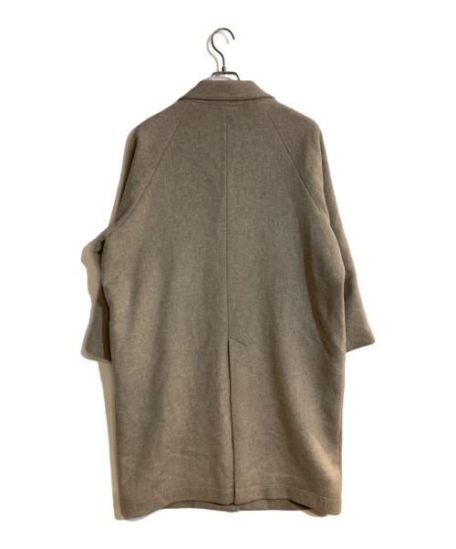 JOURNAL STANDARD（ジャーナルスタンダード）JOURNAL STANDARD (ジャーナルスタンダード) スーパー140スタンドロングコート ブラウン サイズ:Sの古着・服飾アイテム