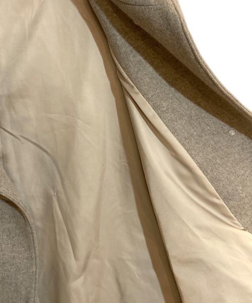 JOURNAL STANDARD（ジャーナルスタンダード）JOURNAL STANDARD (ジャーナルスタンダード) スーパー140スタンドロングコート ブラウン サイズ:Sの古着・服飾アイテム