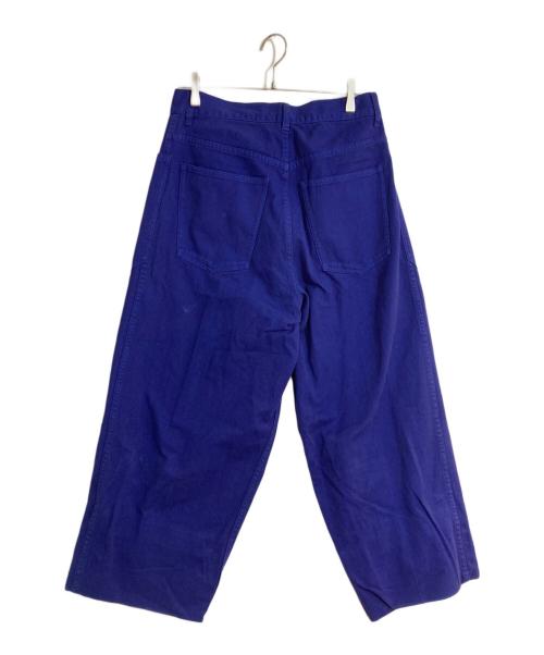 TOGA VIRILIS（トーガ ビリリース）TOGA VIRILIS (トーガ ビリリース) ラップデニムパンツ パープル サイズ:46の古着・服飾アイテム