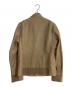 nonnative (ノンネイティブ) BIKER BLOUSON COW LEATHER ベージュ：14000円