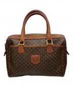 CELINEセリーヌ）の古着「オールドマカダムミニボストンバッグ」｜ブラウン