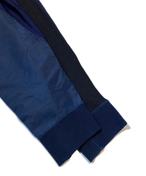 TOGA VIRILIS（トーガ ビリリース）TOGA VIRILIS (トーガ ビリリース) メッシュドッキングカットソー ネイビー サイズ:46の古着・服飾アイテム