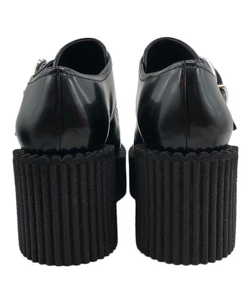 STELLA McCARTNEY（ステラマッカートニー）STELLA McCARTNEY (ステラマッカートニー) エナメルオックスフォードシューズ ブラック サイズ:37の古着・服飾アイテム