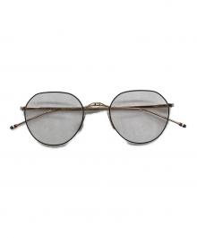 Thom Browne（トムブラウン）の古着「伊達眼鏡」｜ブラック×ゴールド