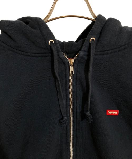SUPREME（シュプリーム）SUPREME (シュプリーム) Small Box Zip Up Hooded Sweatshirt/ スモール ボックス ジップ アップ フーディー スウェットシャツ ネイビー サイズ:XLの古着・服飾アイテム