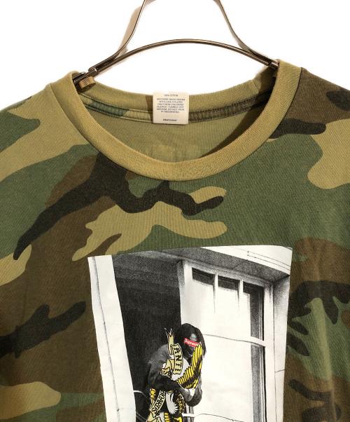 SUPREME（シュプリーム）Supreme (シュプリーム) ANTIHERO (アンチヒーロー) Balcony Tee/バルコニー Tシャツ カーキ サイズ:XLの古着・服飾アイテム