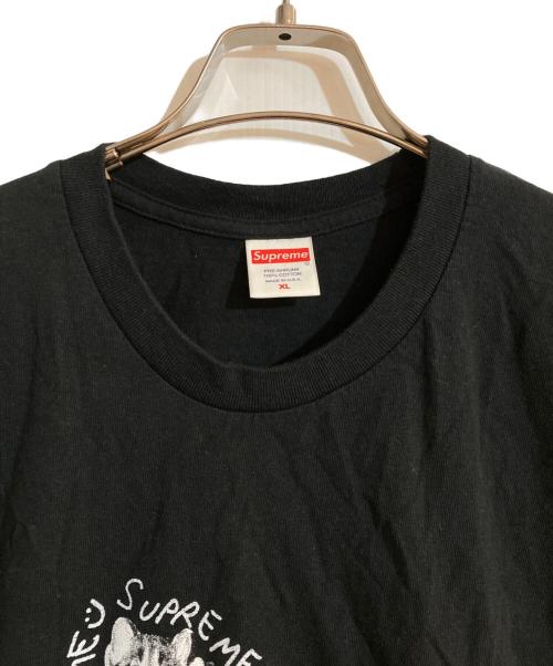 SUPREME（シュプリーム）Supreme (シュプリーム) EAT ME TEE ブラック サイズ:XLの古着・服飾アイテム