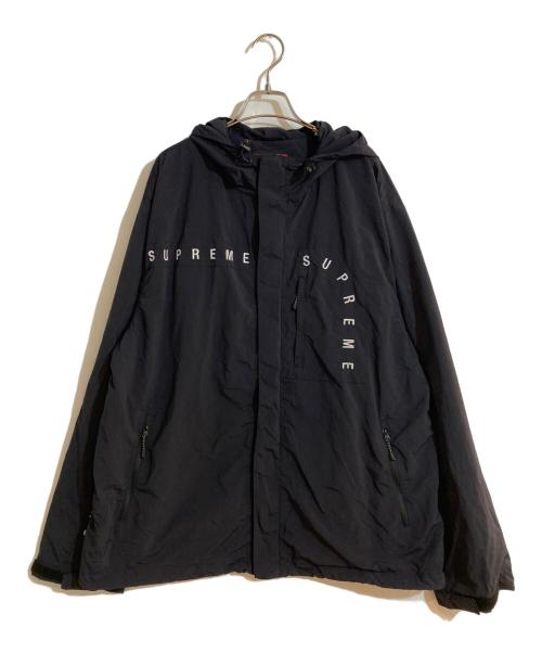 SUPREME（シュプリーム）Supreme (シュプリーム) CURVE LOGOS RIPSTOP JACKET ブラック サイズ:XLの古着・服飾アイテム