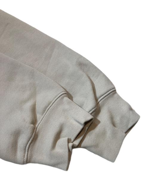 FOG ESSENTIALS（フィアオブゴッド エッセンシャル）FOG ESSENTIALS (フィアオブゴッド エッセンシャル) ロゴプルオーバーパーカー ベージュ サイズ:Mの古着・服飾アイテム