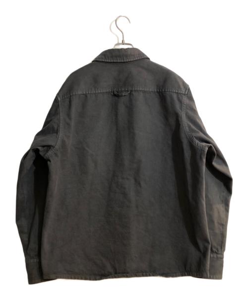 A.P.C.（アーペーセー）A.P.C. (アーペーセー) 1Pベビーチノボタンシャツ グレー サイズ:Lの古着・服飾アイテム