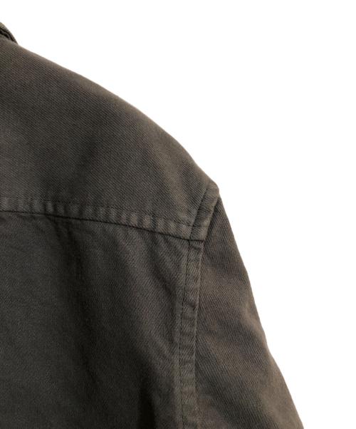 A.P.C.（アーペーセー）A.P.C. (アーペーセー) 1Pベビーチノボタンシャツ グレー サイズ:Lの古着・服飾アイテム