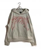 REVENGEリベンジ）の古着「revengegallery hoodie」｜ライトグレー