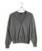 journal standard L'essageジャーナルスタンダード レサージュ）の古着「CASHFEELWOOL Vネックカーディガン」｜グレー