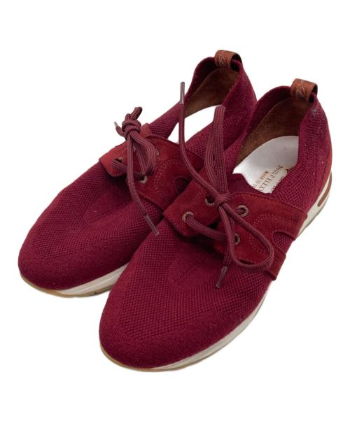 LORO PIANA（ロロピアーナ）LORO PIANA (ロロピアーナ) 360・フレクシー・ウォーク・スニーカー レッド サイズ:36の古着・服飾アイテム