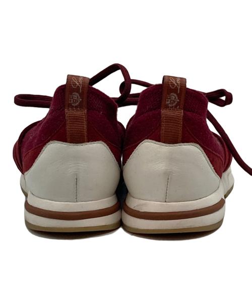 LORO PIANA（ロロピアーナ）LORO PIANA (ロロピアーナ) 360・フレクシー・ウォーク・スニーカー レッド サイズ:36の古着・服飾アイテム