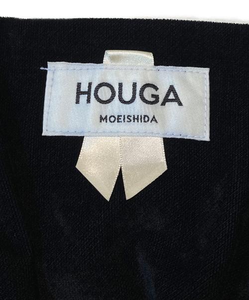 HOUGA（ホウガ）HOUGA (ホウガ) bustier collar ブラック サイズ:不明の古着・服飾アイテム