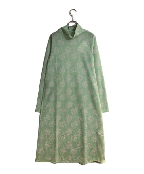 HOUGA（ホウガ）HOUGA (ホウガ) thorny long tops グリーン サイズ:FREEの古着・服飾アイテム