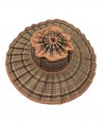 Lorna Murrayローナマーレイ）の古着「ハット」｜ブラウン