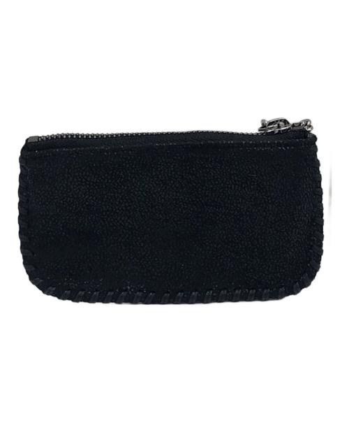 STELLA McCARTNEY（ステラマッカートニー）STELLA McCARTNEY (ステラマッカートニー) ファラベラ ジップ カードホルダーリング ブラックの古着・服飾アイテム