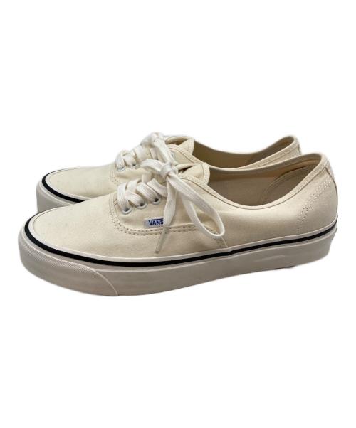 VANS（ヴァンズ）VANS (バンズ) スタイル44オーセンティック アイボリー サイズ:27.5の古着・服飾アイテム