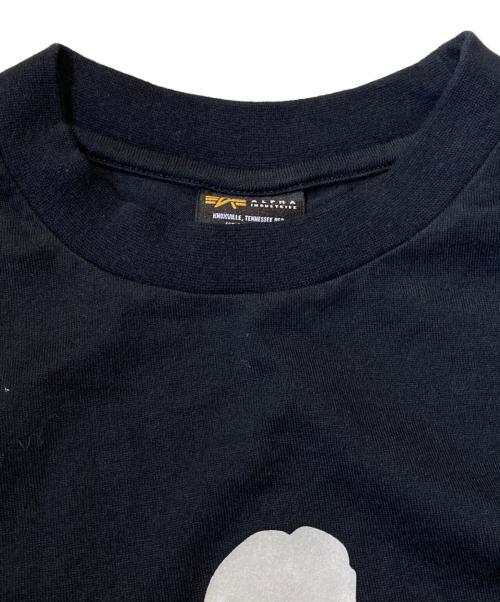 ALPHA（アルファ）ALPHA (アルファ) Mastermind JAPAN (マスターマインド ジャパン) Tシャツ ブラック サイズ:Sの古着・服飾アイテム