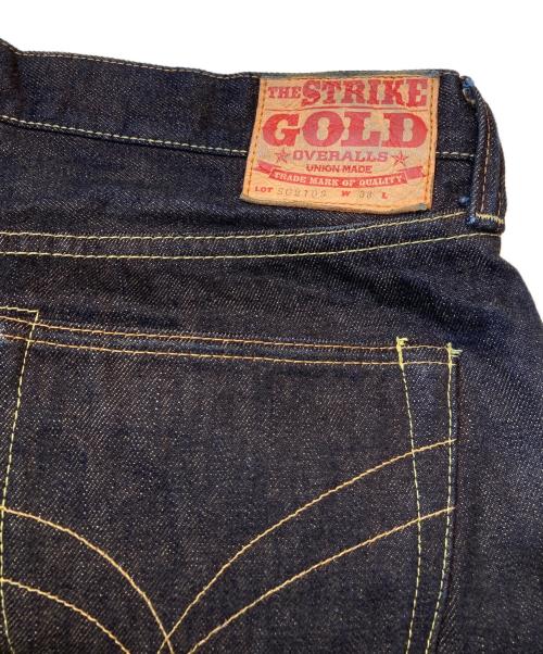 THE STRIKE GOLD（ストライクゴールド）THE STRIKE GOLD (ストライクゴールド) Tough Series 17oz Selvedge Jeans インディゴ サイズ:38の古着・服飾アイテム