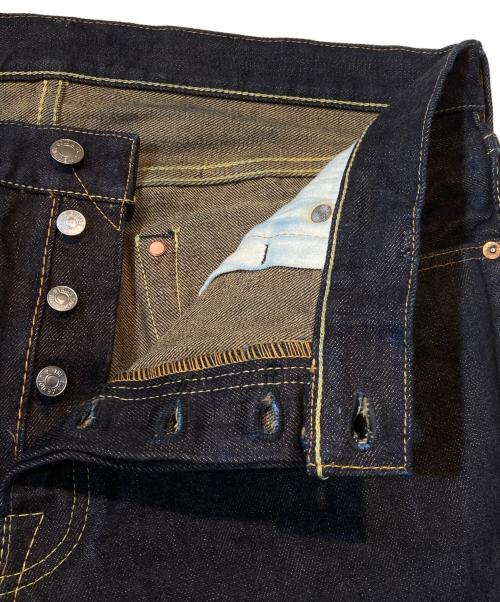 THE STRIKE GOLD（ストライクゴールド）THE STRIKE GOLD (ストライクゴールド) Tough Series 17oz Selvedge Jeans インディゴ サイズ:38の古着・服飾アイテム