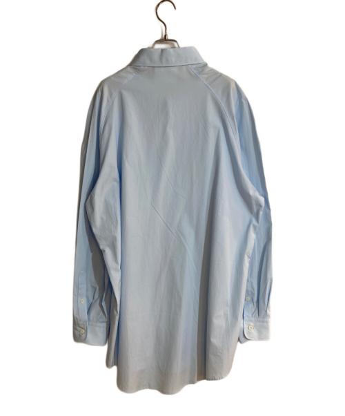 Hed Mayner（ヘド メイナー）Hed Mayner (ヘド メイナー) RAGLAN SHIRT ブルー サイズ:不明の古着・服飾アイテム