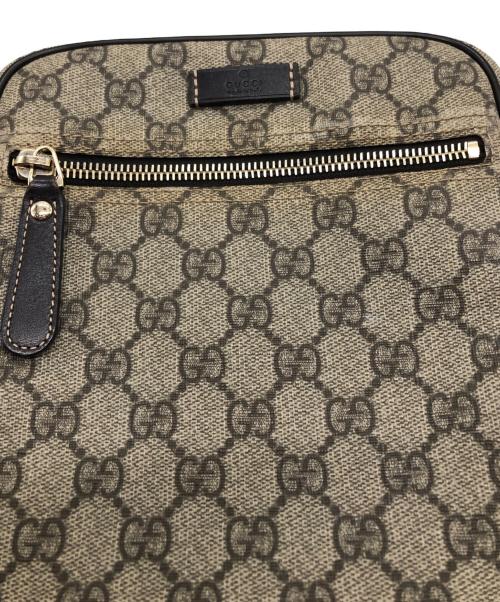 GUCCI（グッチ）GUCCI (グッチ) GGスプリーム ショルダーバッグ ベージュの古着・服飾アイテム
