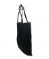 me ISSEY MIYAKE (ミーイッセイ ミヤケ) TRUNK PLEATS BAG/トランクプリーツバッグ ブラック：6000円