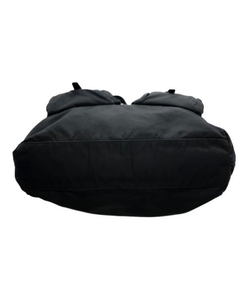 PRADA（プラダ）PRADA (プラダ) ナイロンショルダートートバッグ ブラックの古着・服飾アイテム