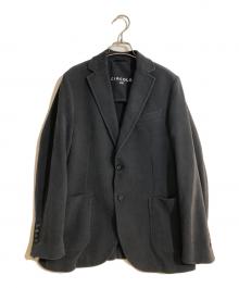 CIRCOLO 1901（チルコロ1901）の古着「カシミヤタッチ コットン ジャージージャケット」｜グレー