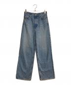 upper hightsアッパーハイツ）の古着「THE NIECE ハイライズストレート デニム」｜インディゴ