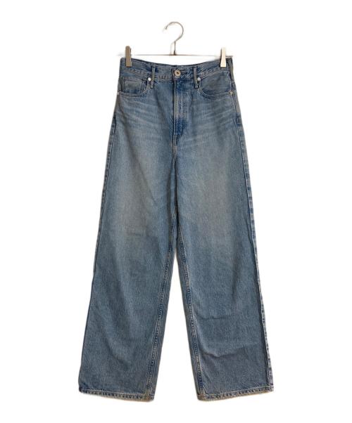 upper hights（アッパーハイツ）upper hights (アッパーハイツ) THE NIECE ハイライズストレート デニム インディゴ サイズ:22の古着・服飾アイテム
