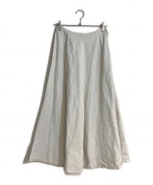 FRAMeWORK（フレームワーク）の古着「ロングスカート」｜ホワイト