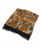 LOEWEロエベ）の古着「カシミヤ混ストール」｜オレンジ