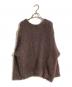 YOKE (ヨーク) BUSHY COTTON CARDIGAN ブラウン サイズ:１：8000円