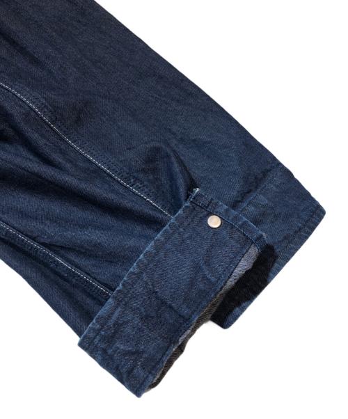 AURALEE（オーラリー）AURALEE (オーラリー) HARD TWIST LIGHT DENIM SHIRTS BLOUSON インディゴ サイズ:3の古着・服飾アイテム