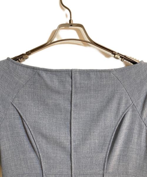 HER LIP TO（ハーリップトゥ）HER LIP TO (ハーリップトゥ) Martinique Tweed Dress ブルー サイズ:Sの古着・服飾アイテム